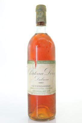 (1) 1980 Chateau Doisy Dubroca, Sauternes - Barsac (TS) (DC)