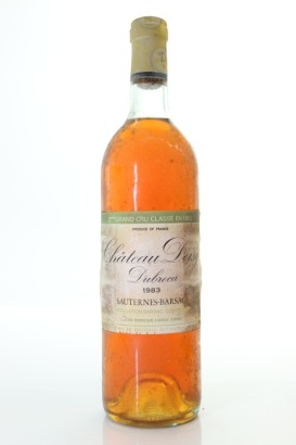 (1) 1983 Chateau Doisy Dubroca, Sauternes - Barsac (TS) (DC)