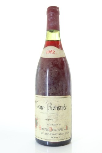 (1) 1982 Edouard Delaunay & Ses Fils Vosne-Romanee, Cote de Nuits