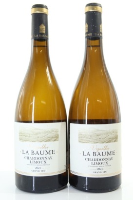 (2) 2021 Vignobles La Baume Limoux Chardonnay, Languedoc-Roussillon