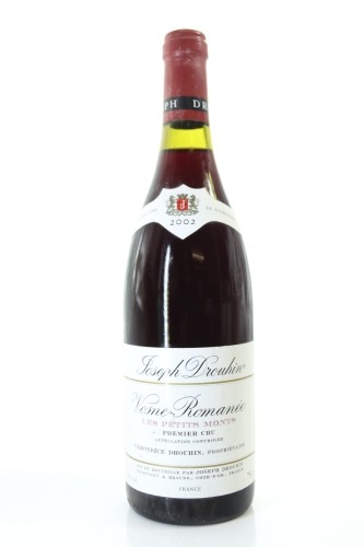 (1) 2002 Joseph Drouhin Les Petits Monts, Vosne-Romanee Premier Cru