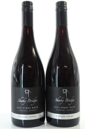 (2) 2021 Shaky Bridge Pioneer Series Pinot Noir, Central Otago