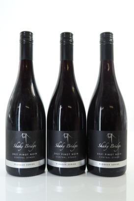(3) 2021 Shaky Bridge Pioneer Series Pinot Noir, Central Otago