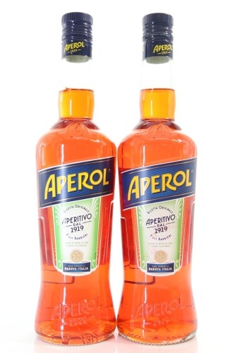 (2) Barbieri 'Aperol' Aperitivo Liqueur, Veneto, 11% ABV