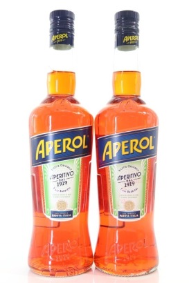 (2) Barbieri 'Aperol' Aperitivo Liqueur, Veneto, 11% ABV