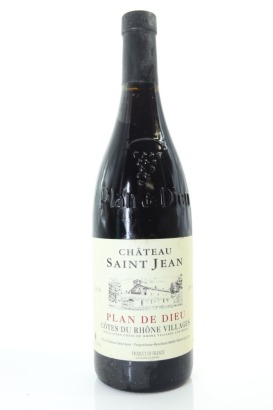 (1) 2010 Chateau Saint-Jean Cotes du Rhone Villages Plan de Dieu, France