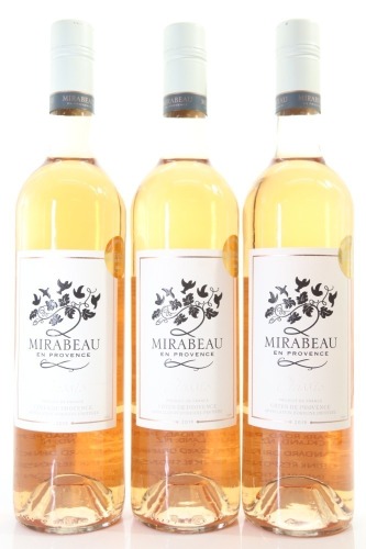 (3) 2019 Mirabeau 'Classic' Cotes de Provence Rose, France