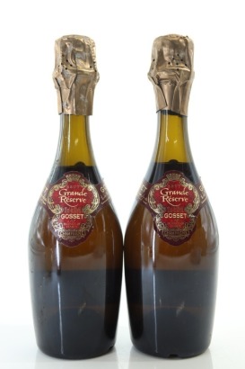 (2) NV Gosset Grande Reserve Brut, Champagne, 375ml