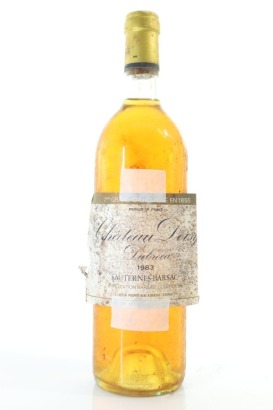 (1) 1983 Chateau Doisy Dubroca, Sauternes - Barsac (TS) (DC)