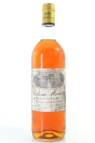 (1) 1983 Chateau Menota, Sauternes