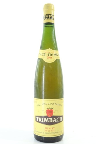 (1) 2005 F E Trimbach Muscat Reserve, Alsace