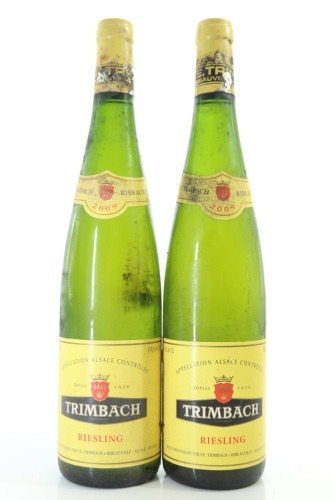 (2) 2009 F E Trimbach Riesling, Alsace
