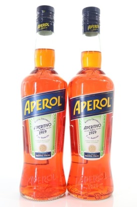 (2) Barbieri 'Aperol' Aperitivo Liqueur, Veneto, 11% ABV