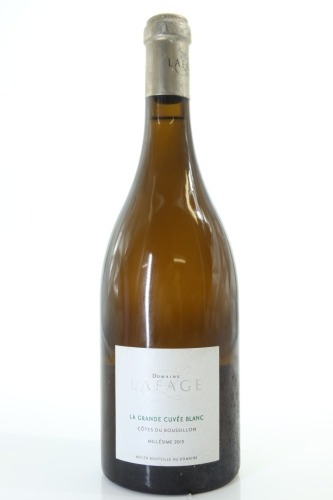 (1) 2015 Domaine Lafage Cotes du Roussillon La Grande Cuvee Blanc, France