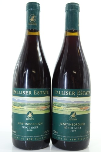 (2) 1999 Palliser Estate Pinot Noir, Martinborough