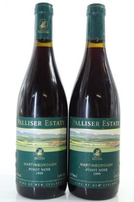 (2) 1999 Palliser Estate Pinot Noir, Martinborough