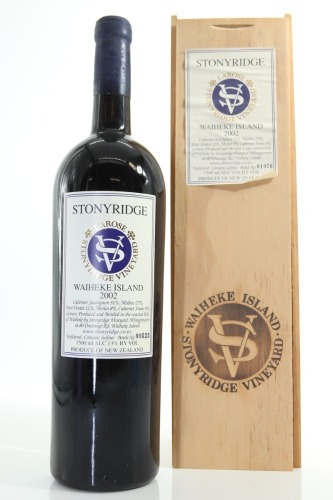 (1) 2002 Stonyridge Vineyard Larose, Waiheke Island, 1500ml (GB) (CC)