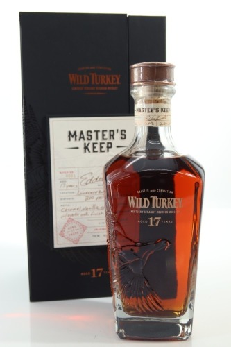 (1) Wild Turkey Master's Keep 17 Year Old Kentucky Straight Bourbon Whiskey, Lawrenceburg, Kentucky, Batch 0001, 750ml, 43.4% ABV