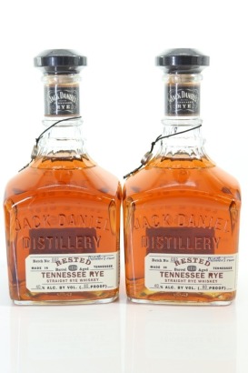 (2) Jack Daniel's Rested Rye Whiskey, Distillers Run, Batch 002, Tennessee, 750ml, 40% ABV