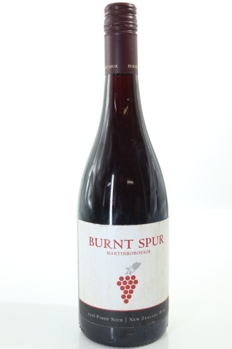 (1) 2016 Burnt Spur Pinot Noir, Martinborough