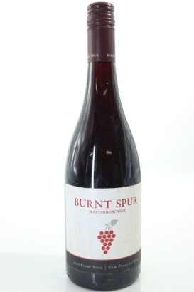 (1) 2016 Burnt Spur Pinot Noir, Martinborough