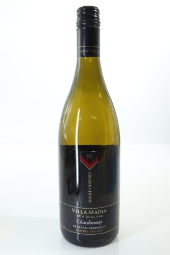 (1) 2017 Villa Maria Keltern Vineyard Chardonnay, Hawke's Bay