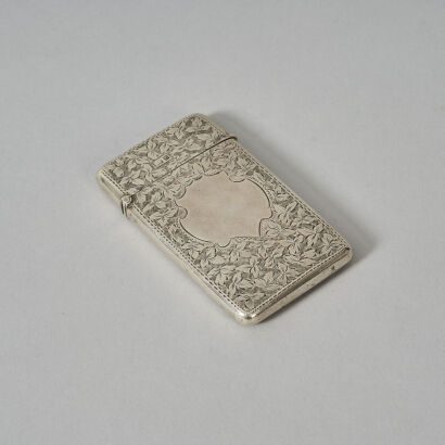 A Sterling Silver Cigarette Case