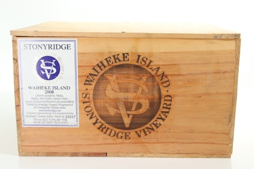 (6) 2008 Stonyridge Vineyard Larose, Waiheke Island (OWC)