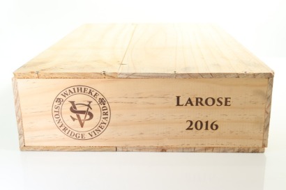 (6) 2016 Stonyridge Vineyard Larose, Waiheke Island (OWC)
