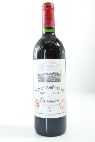 (1) 1990 Chateau Grand-Puy-Lacoste, Pauillac [JR18] [RP95]