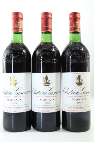 (3) 1985 Chateau Giscours, Margaux