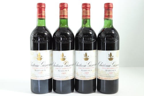 (4) 1985 Chateau Giscours, Margaux