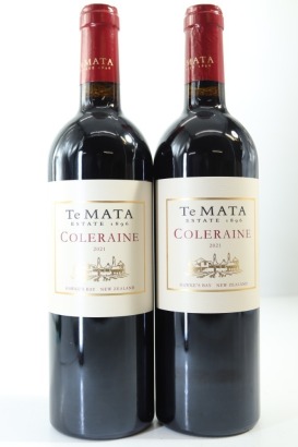 (2) 2021 Te Mata Estate Coleraine, Hawke's Bay [RP98]