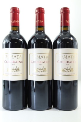 (3) 2020 Te Mata Estate Coleraine, Hawke's Bay [JR17] [RP97]