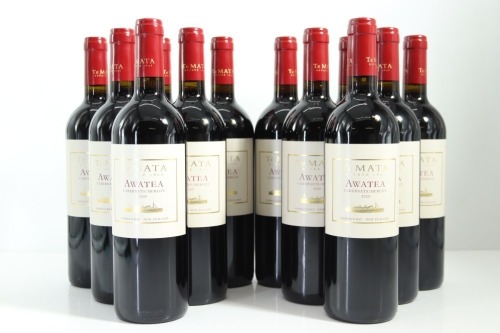 (12) 2020 Te Mata Estate 'Awatea' Cabernets - Merlot, Hawke's Bay