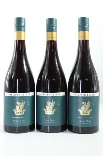 (3) 2019 Palliser Estate Pinot Noir, Martinborough