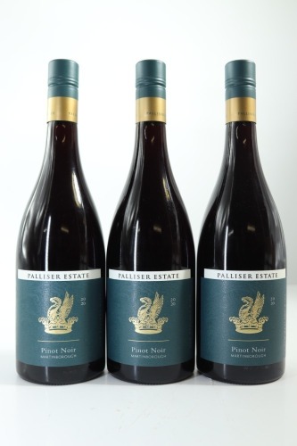(3) 2020 Palliser Estate Pinot Noir, Martinborough