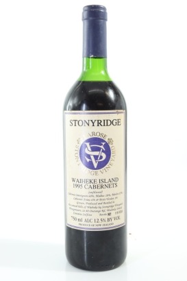 (1) 1995 Stonyridge Vineyard Larose, Waiheke Island (MS)