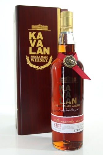 (1) Kavalan Solist Manzanilla Cask Strength Single Malt Whisky, Taiwan, 57.8% ABV (GB)