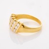18ct Yellow Gold, Modern, 1.05ct Diamond Channel Set Ring - 2