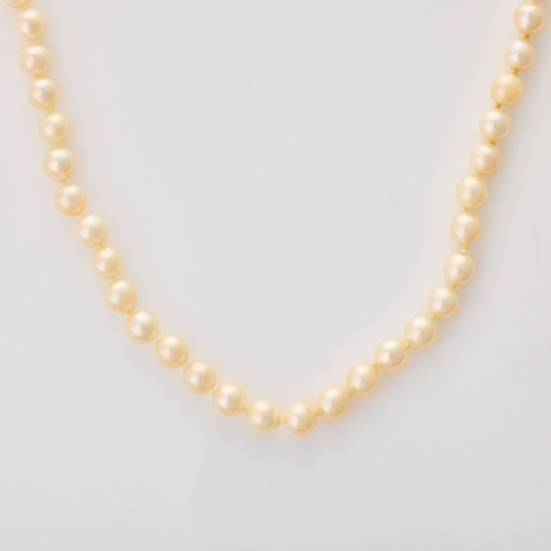Cultured, 66cm Akoya Pearl Necklace