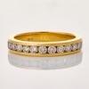 18ct Yellow Gold, Modern, 1.02ct Diamond Channel Set Ring