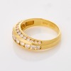 18ct Yellow Gold, Modern, 1.00ct Diamond Channel Set Ring - 2