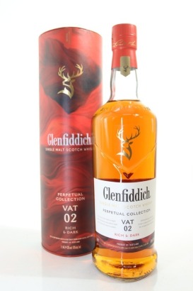 (1) Glenfiddich Perpetual Collection VAT 02 Rich & Dark Single Malt Scotch Whisky, Speyside, 1000ml, 43% ABV (GB)