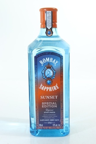 (1) Bombay Sapphire Limited Edition 'Sunset' London Dry Gin, England, 43% ABV