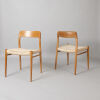 A Set of Eight Model 75 Chairs by Neils Moller - 3