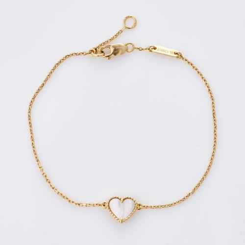 Van Cleef & Arpels, 18ct Yellow Gold, Sweet Alhambra Mother-of-Pearl Bracelet