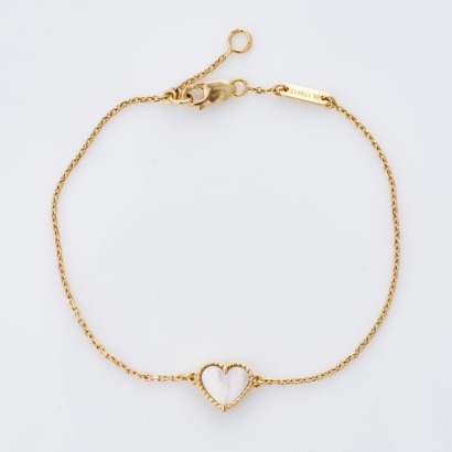 Van Cleef & Arpels, 18ct Yellow Gold, Sweet Alhambra Mother-of-Pearl Bracelet