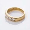 18ct Yellow Gold, 0.86ct Diamond Band Ring - 2