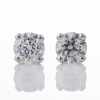 The Diamond Shop, 18ct White Gold, 1.75ct Diamond Stud Earrings